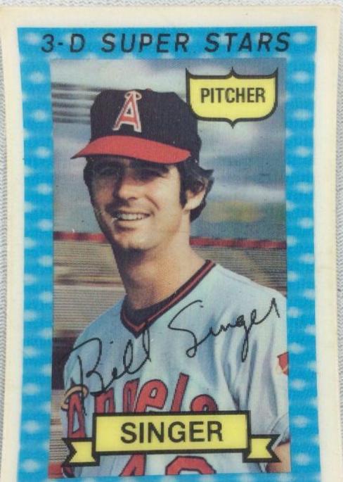 1974 Kellogg's Bill Singer #12 card