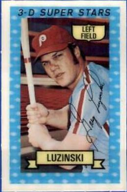 1974 Kellogg's Greg Luzinski #9 card