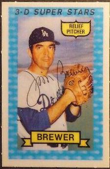 1974 Kellogg's Jim Brewer #14 card