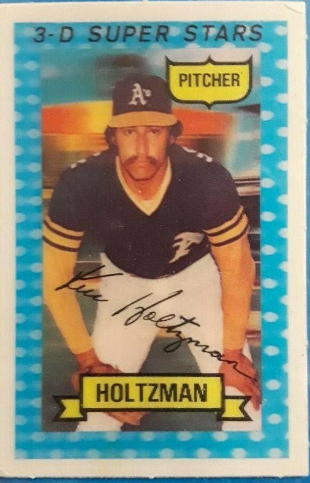 1974 Kellogg's Ken Holtzman #31 card