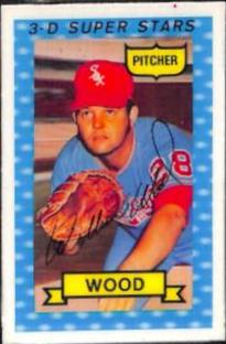 1974 Kellogg's Wilbur Wood [So 959] #34 card