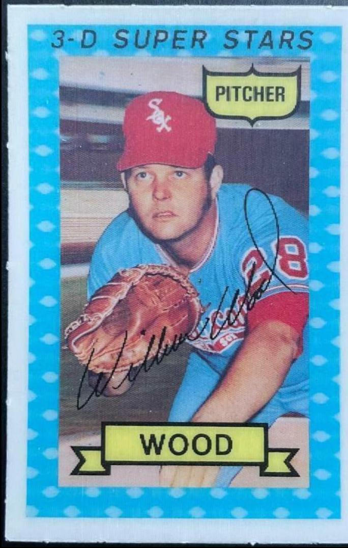 1974 Kellogg's Wilbur Wood [So 960] #34 card