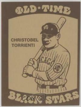 1974 Laughlin Old Time Black Stars Christobel Torrienti #18 card