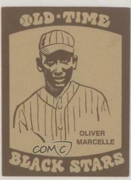 1974 Laughlin Old Time Black Stars Oliver Marcelle #3 card