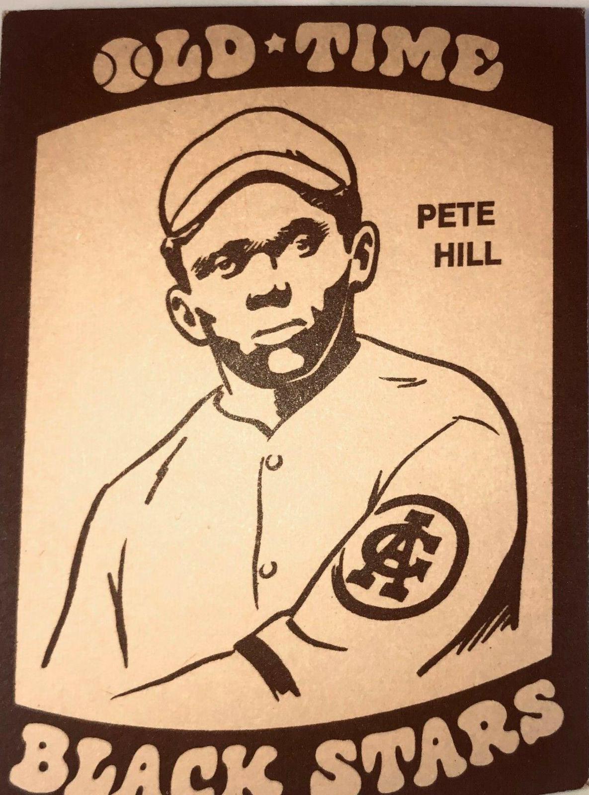 1974 Laughlin Old Time Black Stars Pete Hill #10 card