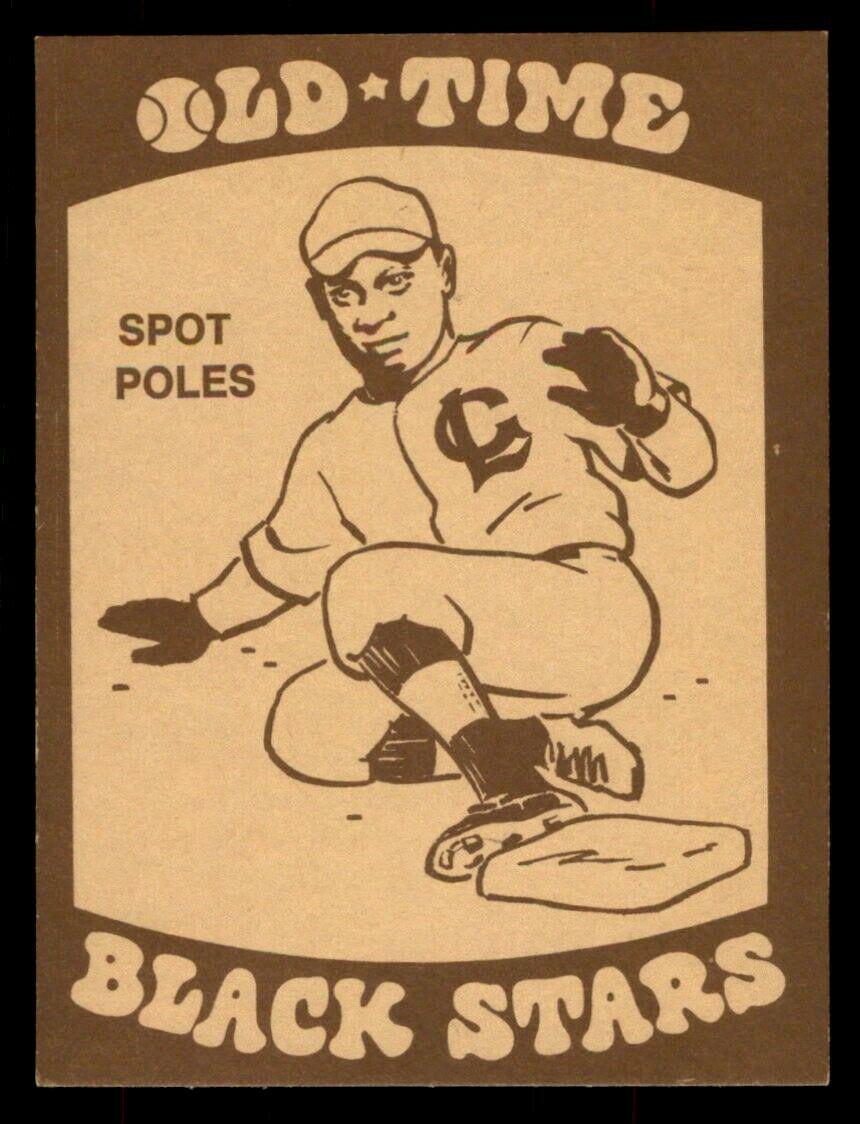 1974 Laughlin Old Time Black Stars Spot Poles #21 card