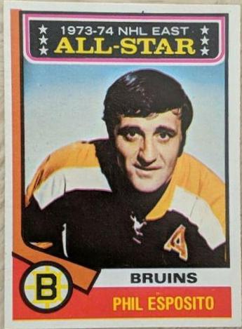 1974 O-Pee-Chee Phil Esposito [All Star] #129 card