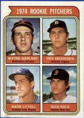 1974 Topps 1974 Rookie Pitchers #596 card