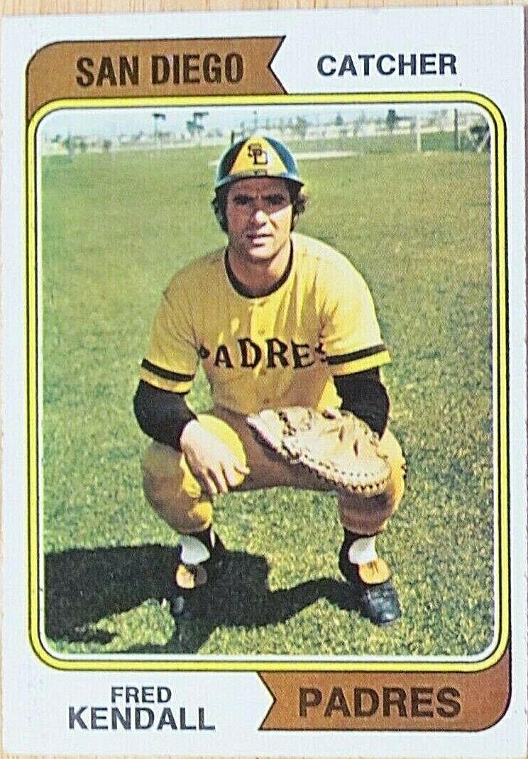 1974 Topps Fred Kendall [San Diego] #53 card