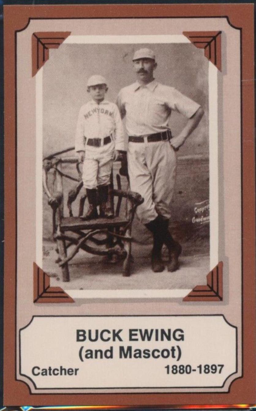 1975 Fleer Pioneers of Baseball Buck Ewing #3 card