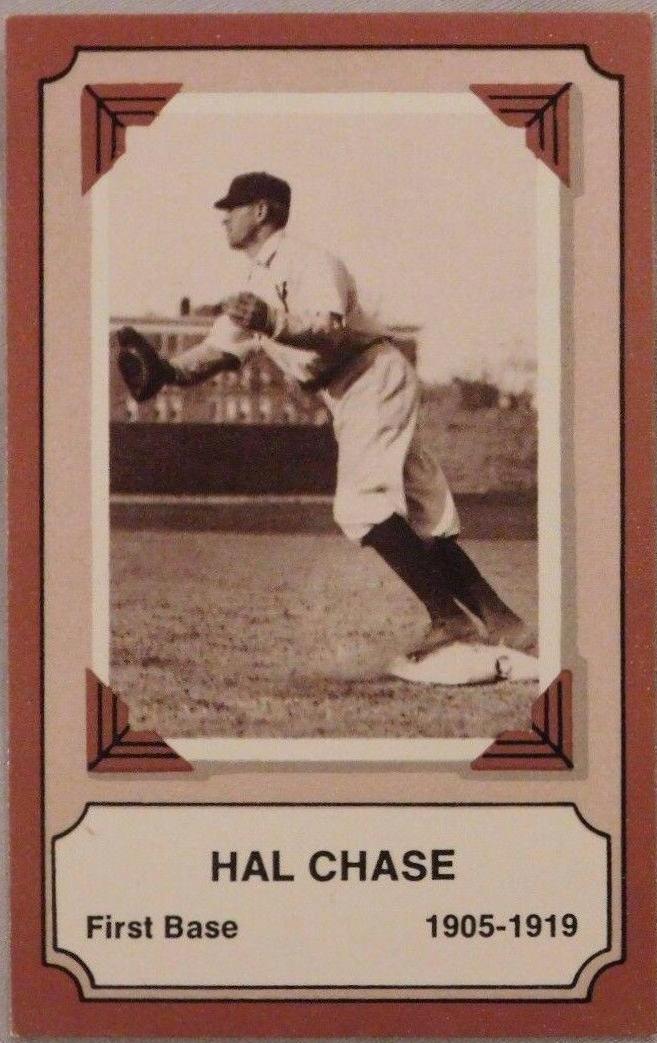 1975 Fleer Pioneers of Baseball Hal Chase #22 card