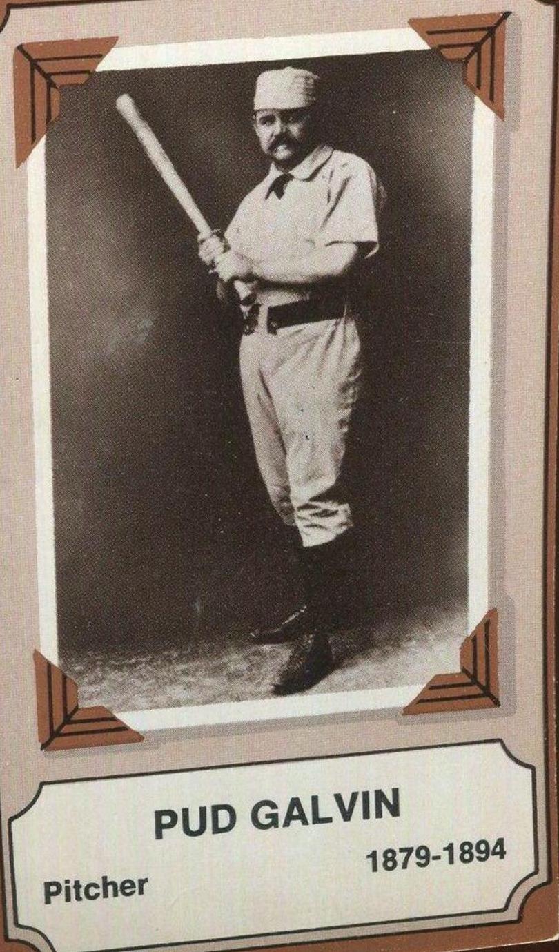 1975 Fleer Pioneers of Baseball Pud Galvin #11 card