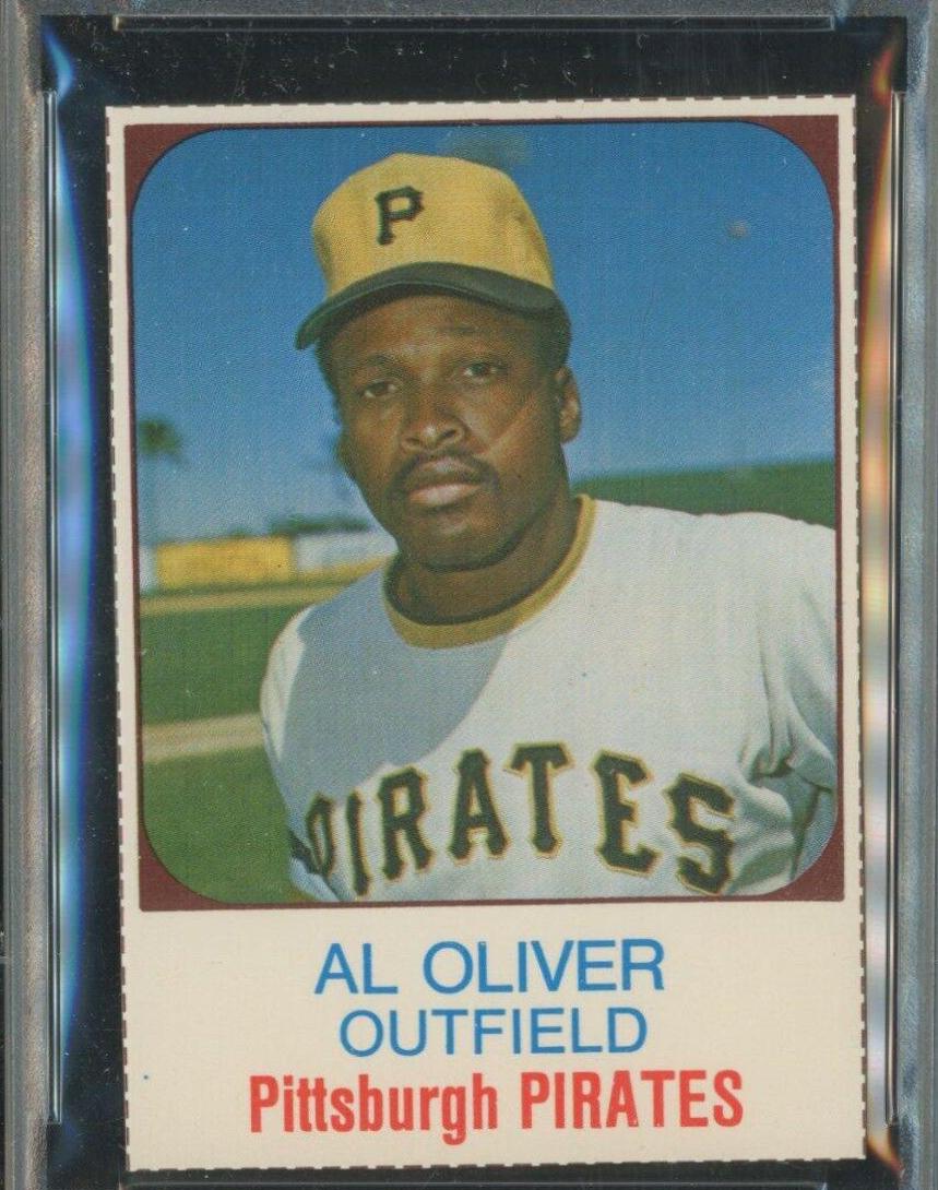 1975 Hostess Al Oliver [Hand Cut] #81 card