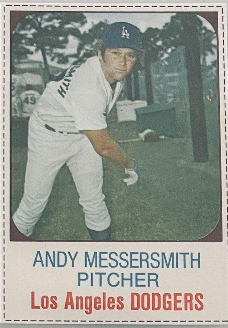 1975 Hostess Andy Messersmith [Hand Cut] #79 card