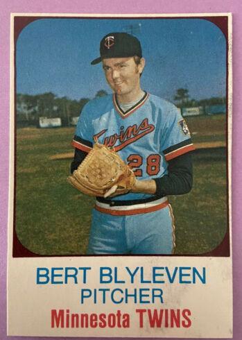 1975 Hostess Bert Blyleven [Hand Cut] #74 card