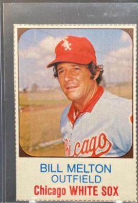 1975 Hostess Bill Melton [Hand Cut] #8 card