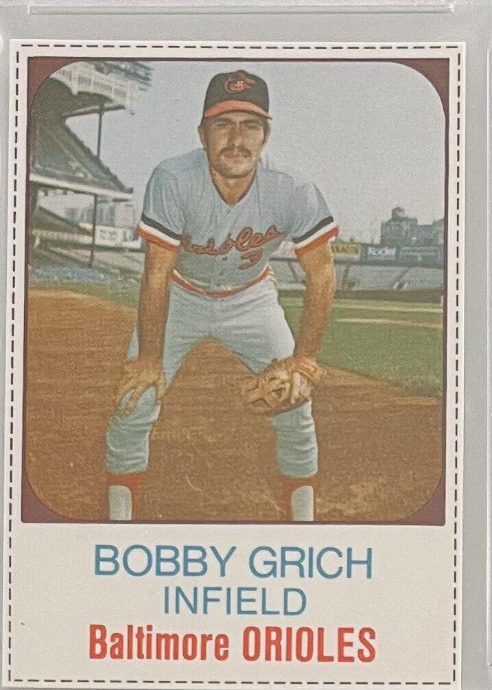 1975 Hostess Bobby Grich [Hand Cut] #72 card
