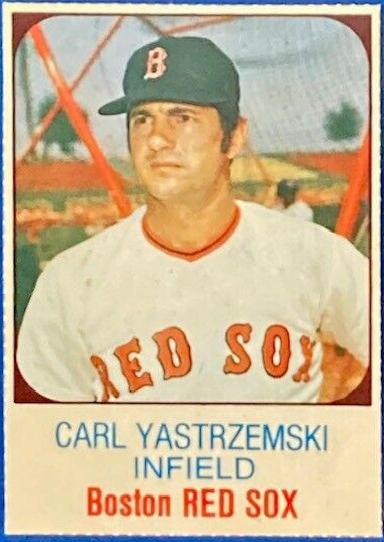 1975 Hostess Carl Yastrzemski [Hand Cut] #48 card