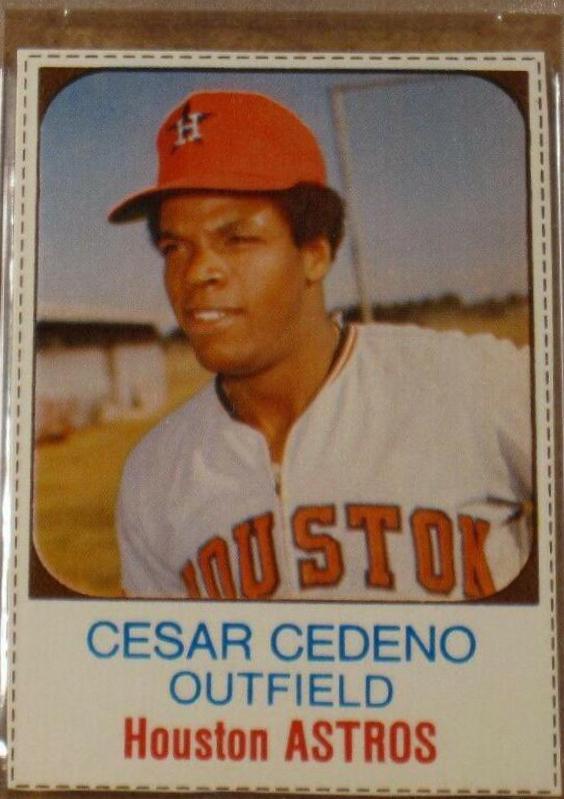 1975 Hostess Cesar Cedeno [Hand Cut] #17 card