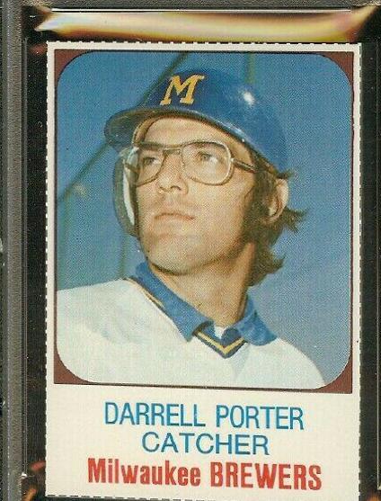 1975 Hostess Darrell Porter [Hand Cut] #62 card