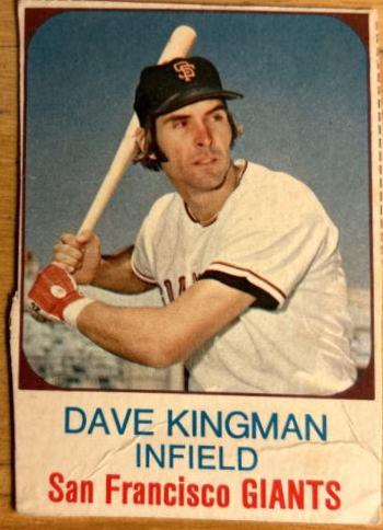 1975 Hostess Dave Kingman [Hand Cut] #85 card