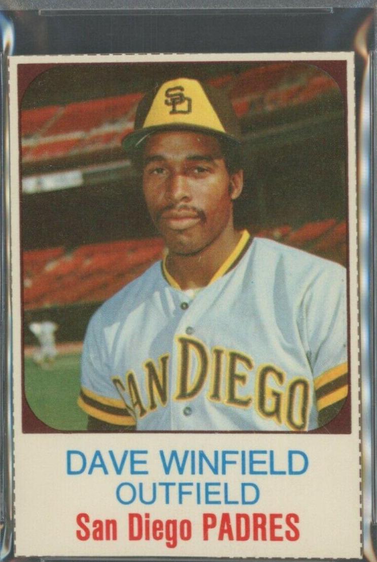1975 Hostess Dave Winfield [Hand Cut] #37 card