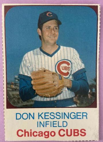 1975 Hostess Don Kessinger [Hand Cut] #77 card