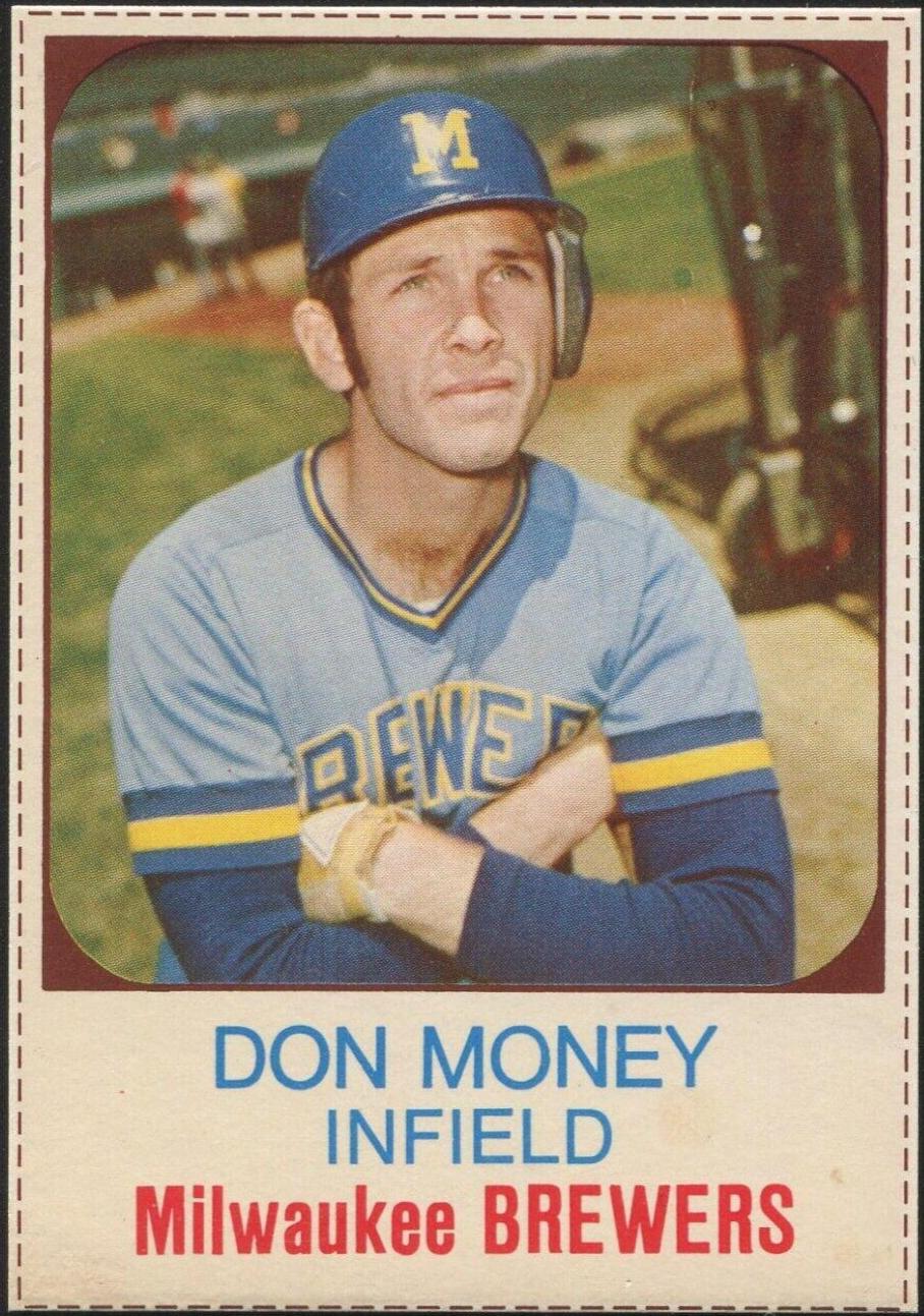 1975 Hostess Don Money [Hand Cut] #112 card