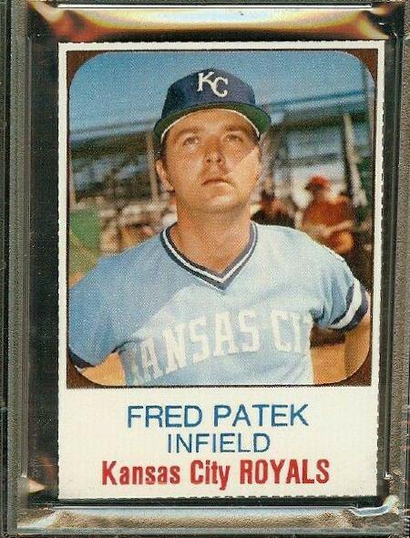 1975 Hostess Fred Patek [Hand Cut] #32 card