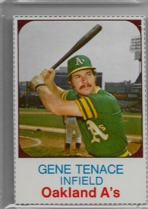 1975 Hostess Gene Tenace [Hand Cut] #64 card