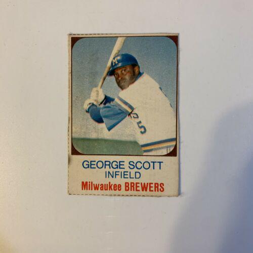 1975 Hostess George Scott [Hand Cut] #26 card
