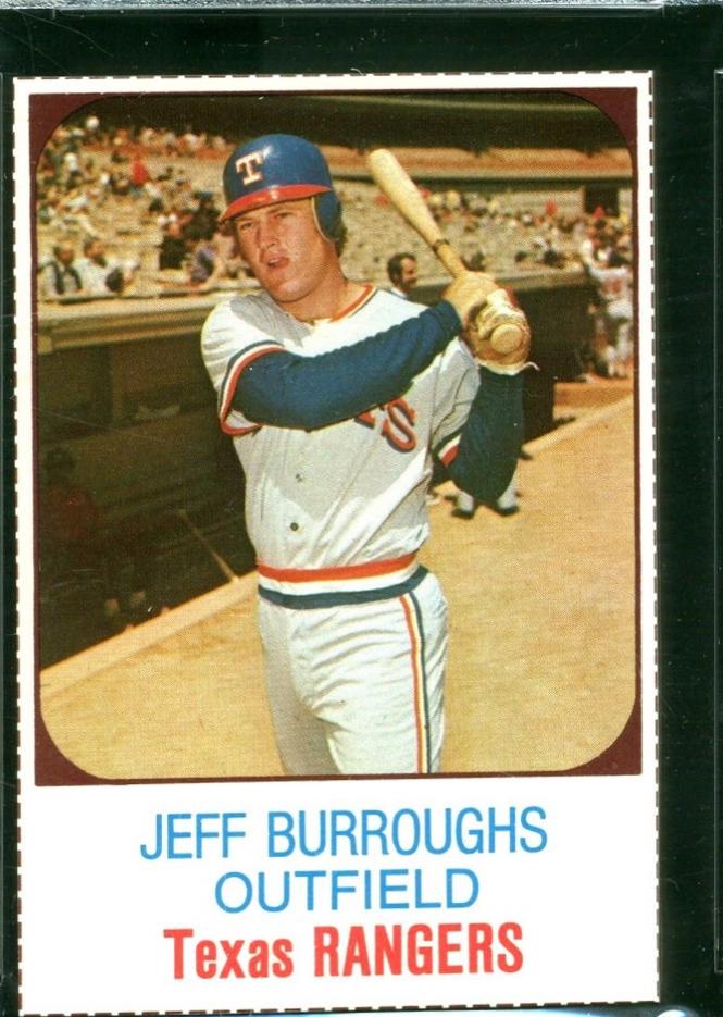 1975 Hostess Jeff Burroughs [Hand Cut] #94 card