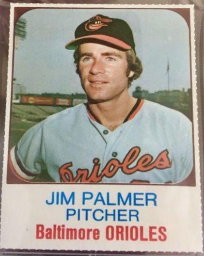 1975 Hostess Jim Palmer [Hand Cut] #126 card