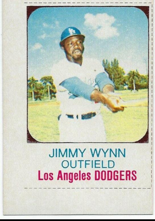 1975 Hostess Jimmy Wynn [Hand Cut] #25 card