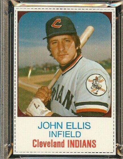 1975 Hostess John Ellis [Hand Cut] #54 card