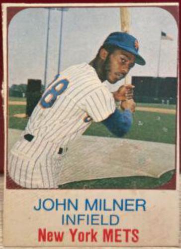1975 Hostess John Milner [Hand Cut] #15 card