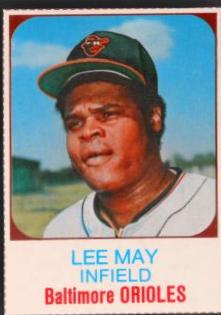 1975 Hostess Lee May [Hand Cut] #142 card