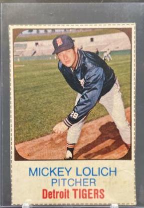 1975 Hostess Mickey Lolich [Hand Cut] #6 card