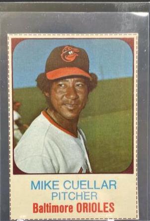 1975 Hostess Mike Cuellar [Hand Cut] #42 card