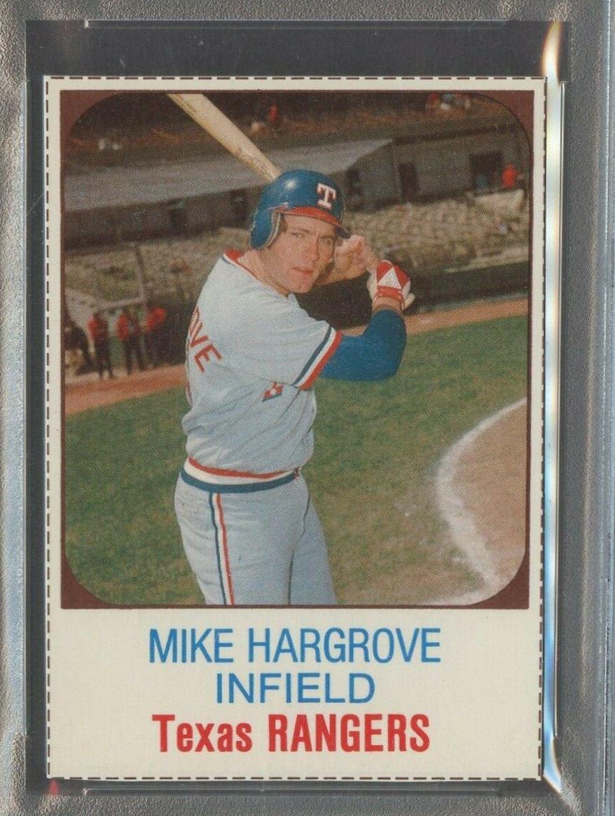 1975 Hostess Mike Hargrove [Hand Cut] #106 card