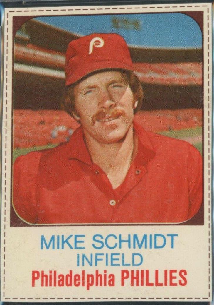 1975 Hostess Mike Schmidt [Hand Cut] #133 card
