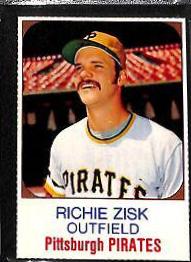 1975 Hostess Richie Zisk [Hand Cut] #139 card