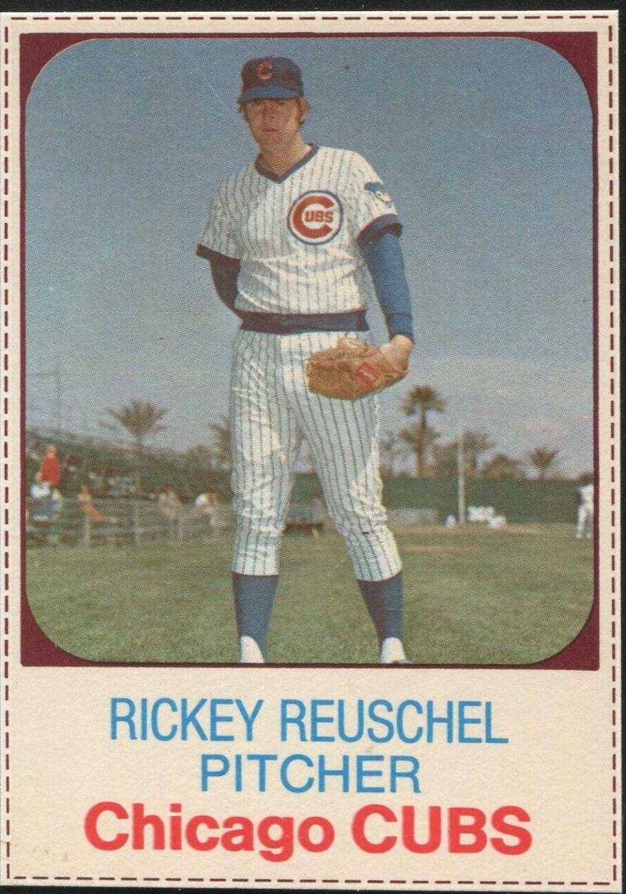 1975 Hostess Rick Reuschel [Hand Cut] #51 card
