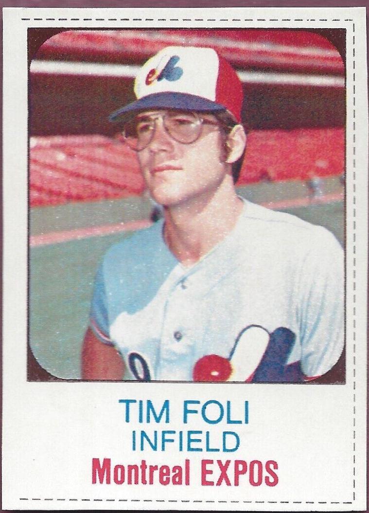1975 Hostess Tim Foli [Hand Cut] #9 card