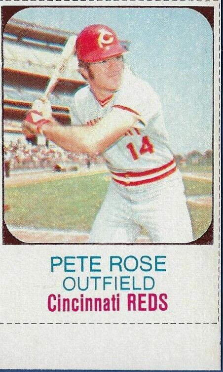 1975 Hostess Twinkies Pete Rose [Hand Cut] #29 card