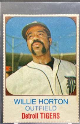 1975 Hostess Willie Horton [Hand Cut] #36 card