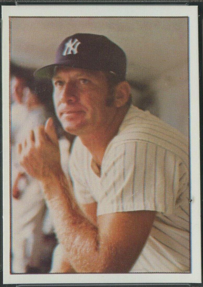 1975 SSPC Superstars Mickey Mantle #37 card