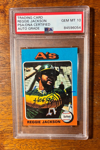 1975 Topps Mini Reggie Jackson #300 card
