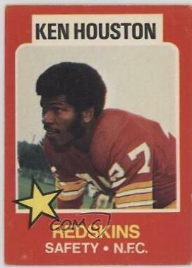 1975 Wonder Bread Ken Houston #4 card