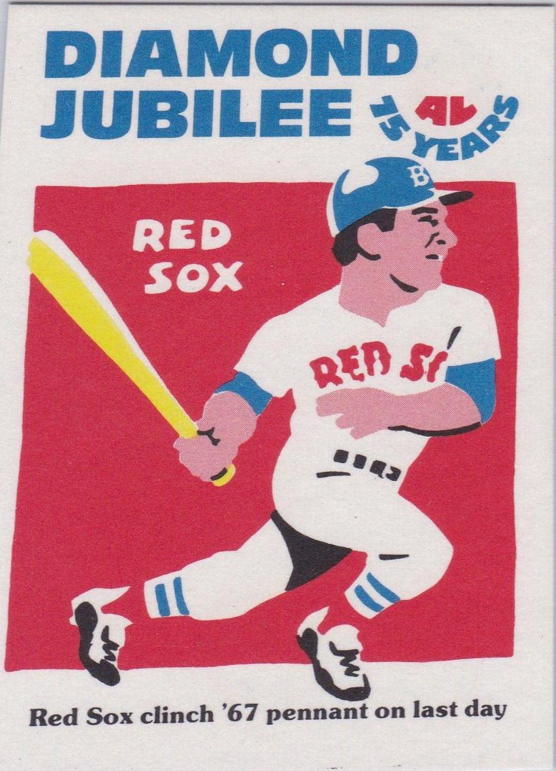 1976 Laughlin Diamond Jubilee Carl Yastrzemski #9 card